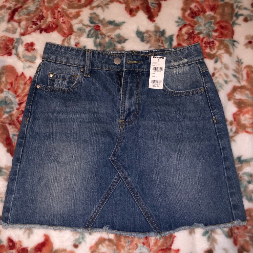 Jean skirt